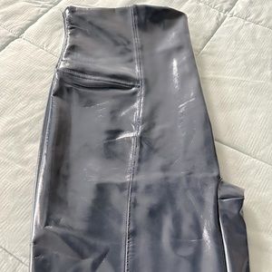Spanx Faux paten leather legging